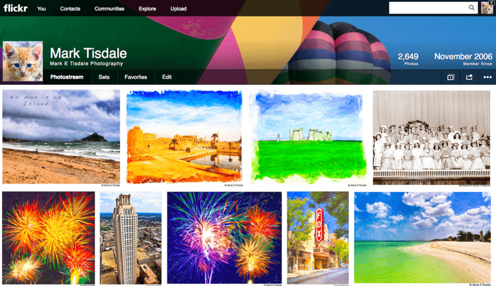 Flickr At Flickr Redesign Is Kind of Pinteresty - Prezactly!