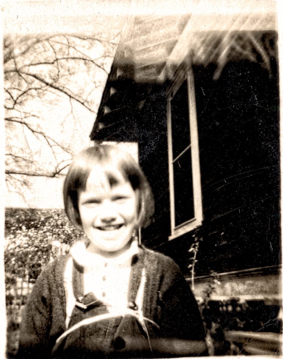 Marion Wilson As A Child - Circa 1950